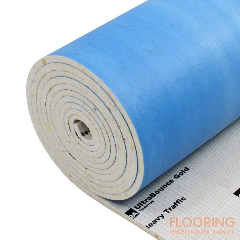 QA Heatwave HeavyDuty 8mm Flame Retardant Carpet Underlay 15m2 Roll