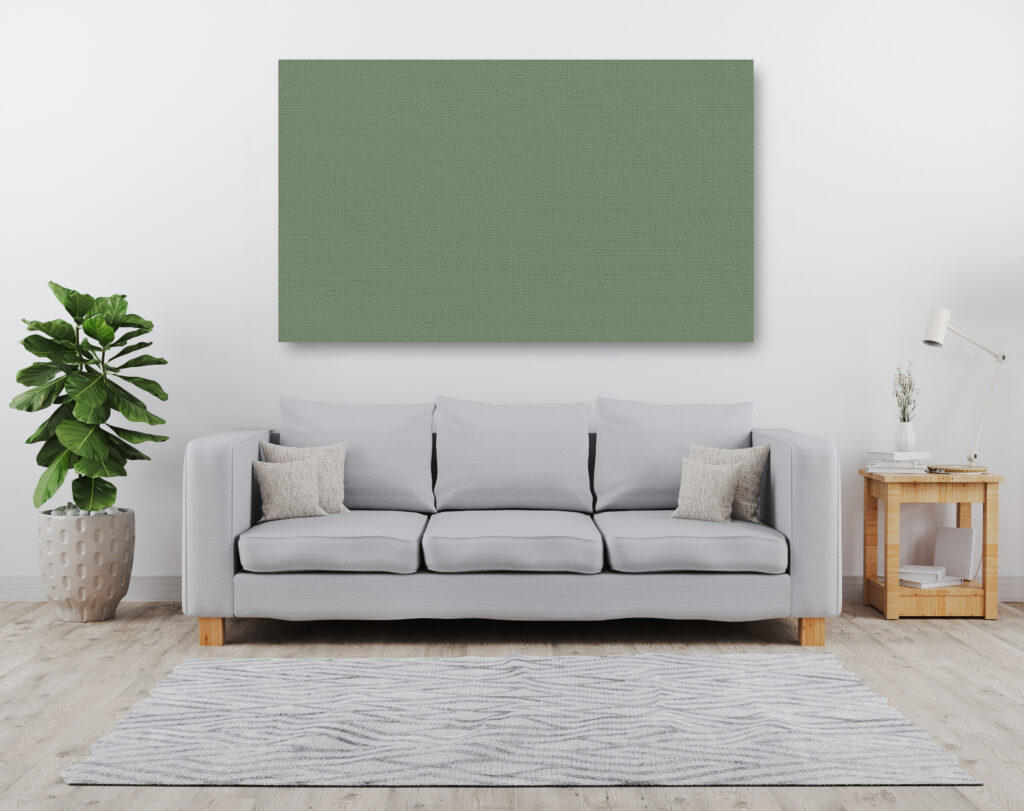 SuperPhon Lucia Fabric Acoustic Wall Panels Apple Green (choice of sizes)