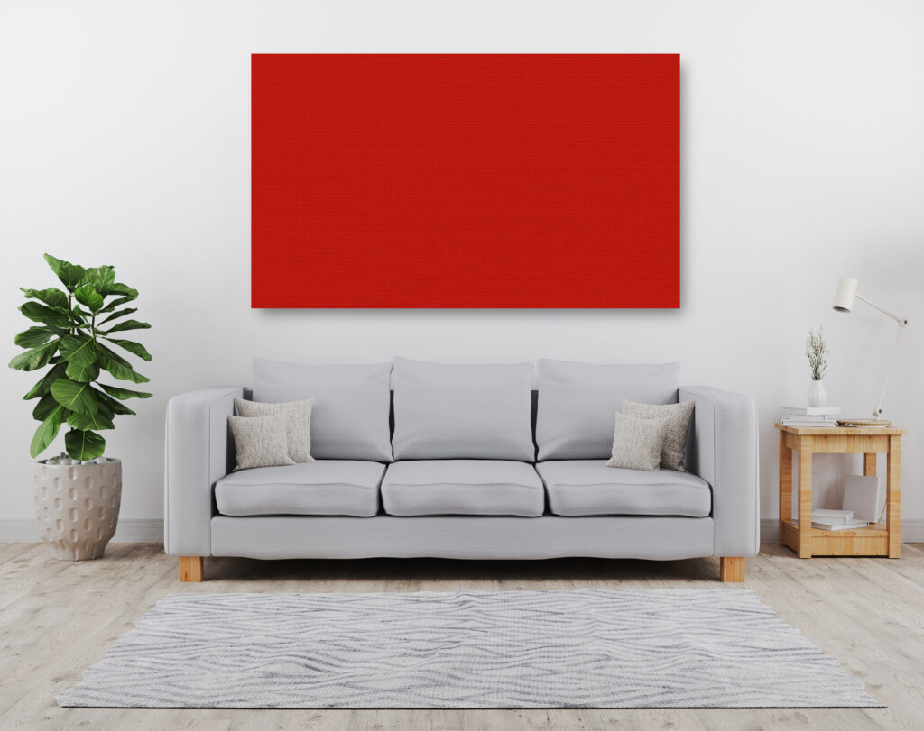 SuperPhon Lucia Fabric Acoustic Wall Panels Belize Red (choice of sizes)