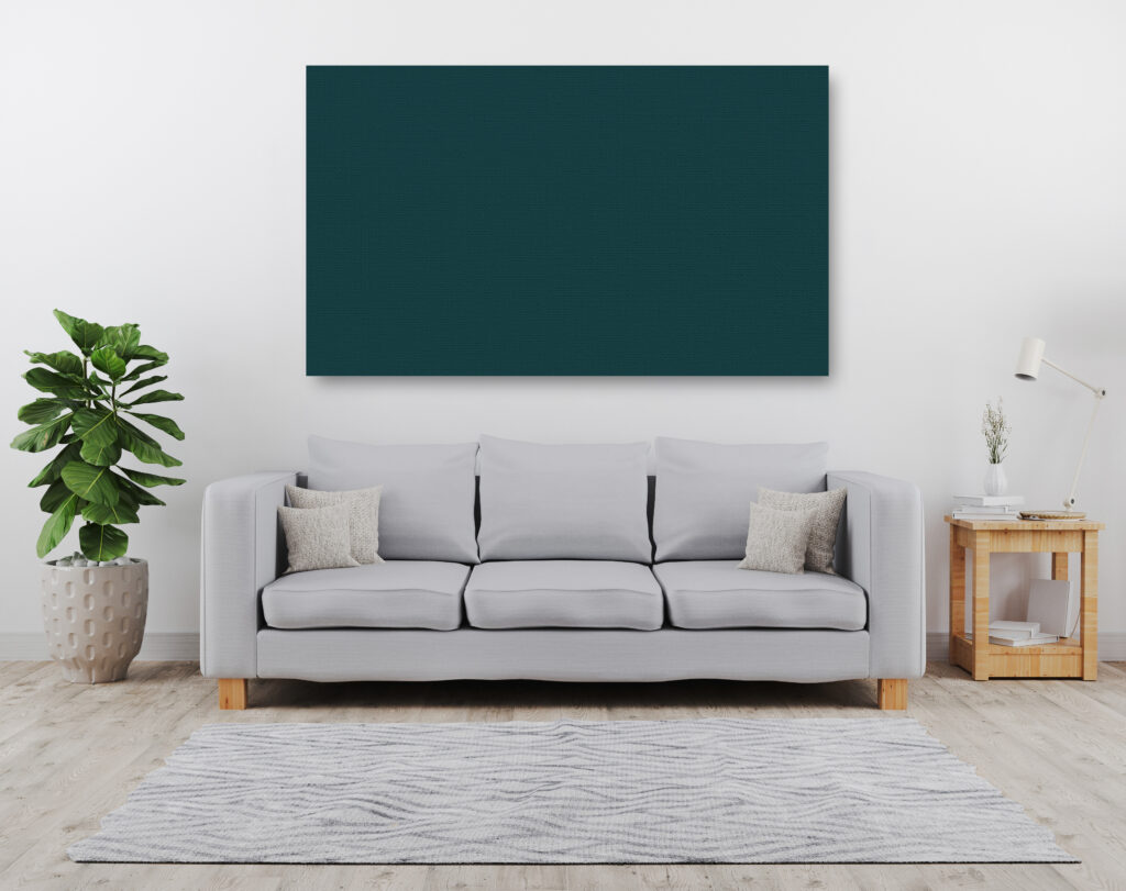 SuperPhon Lucia Fabric Acoustic Wall Panels Montserrat Blue (choice of sizes)