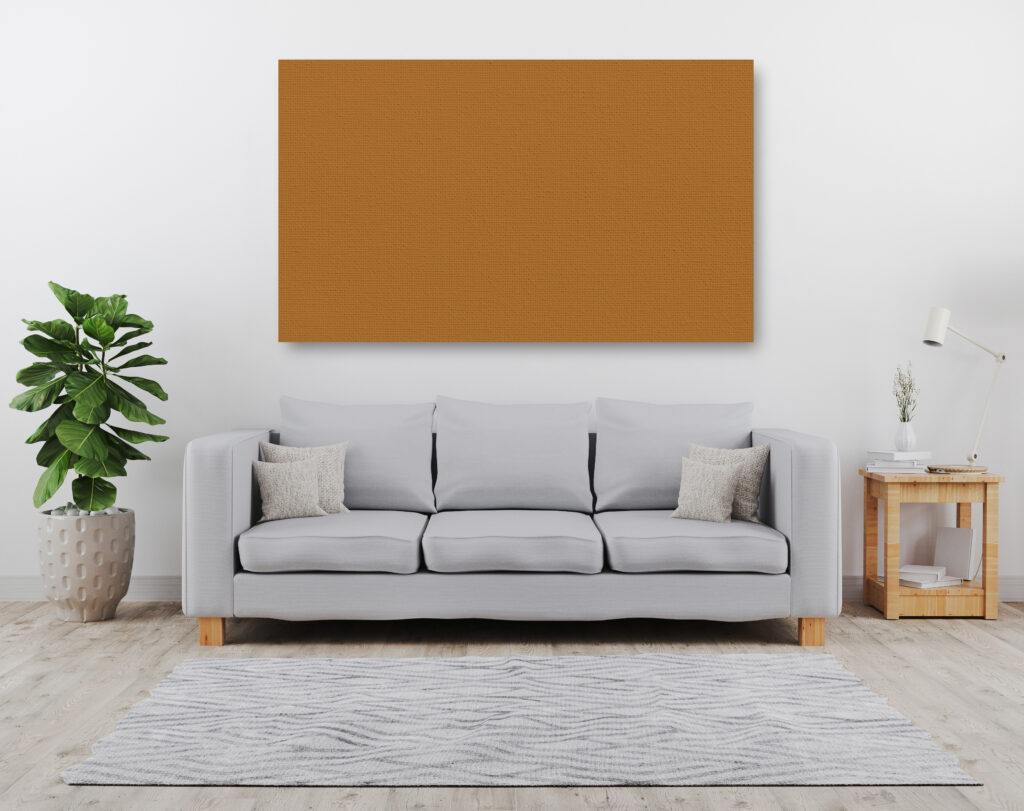 SuperPhon Lucia Fabric Acoustic Wall Panels Solano Orange (choice of sizes)