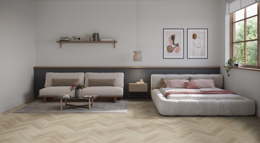 Craftsman Dryback Coastal Oak Herringbone