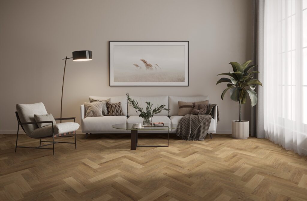 Craftsman Dryback New Forest Oak Herringbone