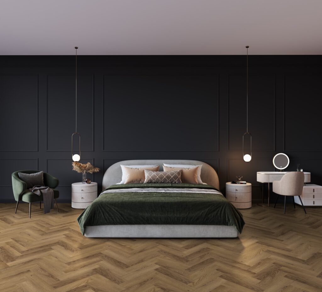 Craftsman Dryback Sherwood Oak Herringbone