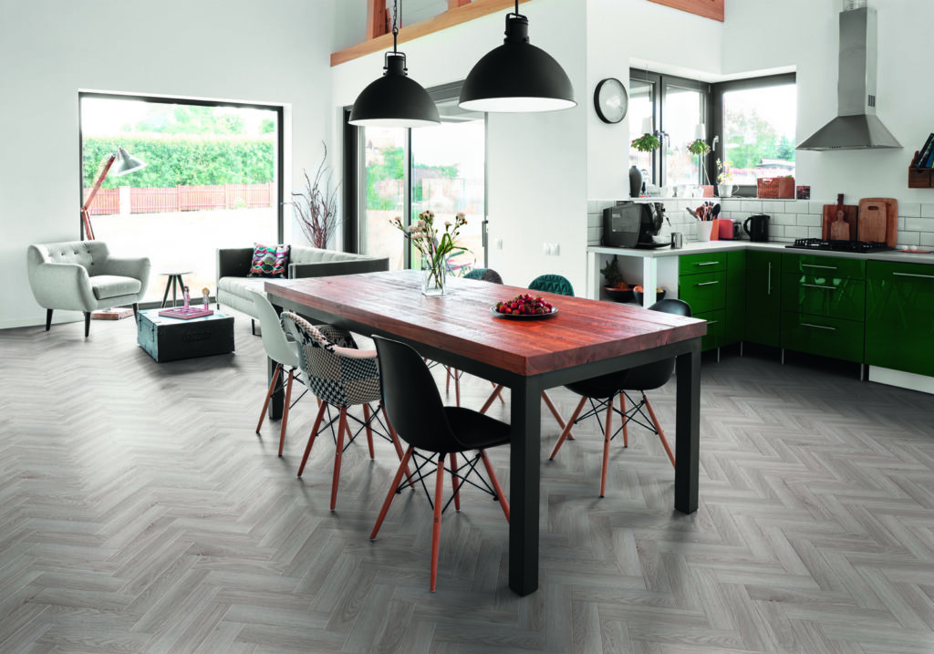 Luvanto Design Pearl Oak Traditional Herringbone
