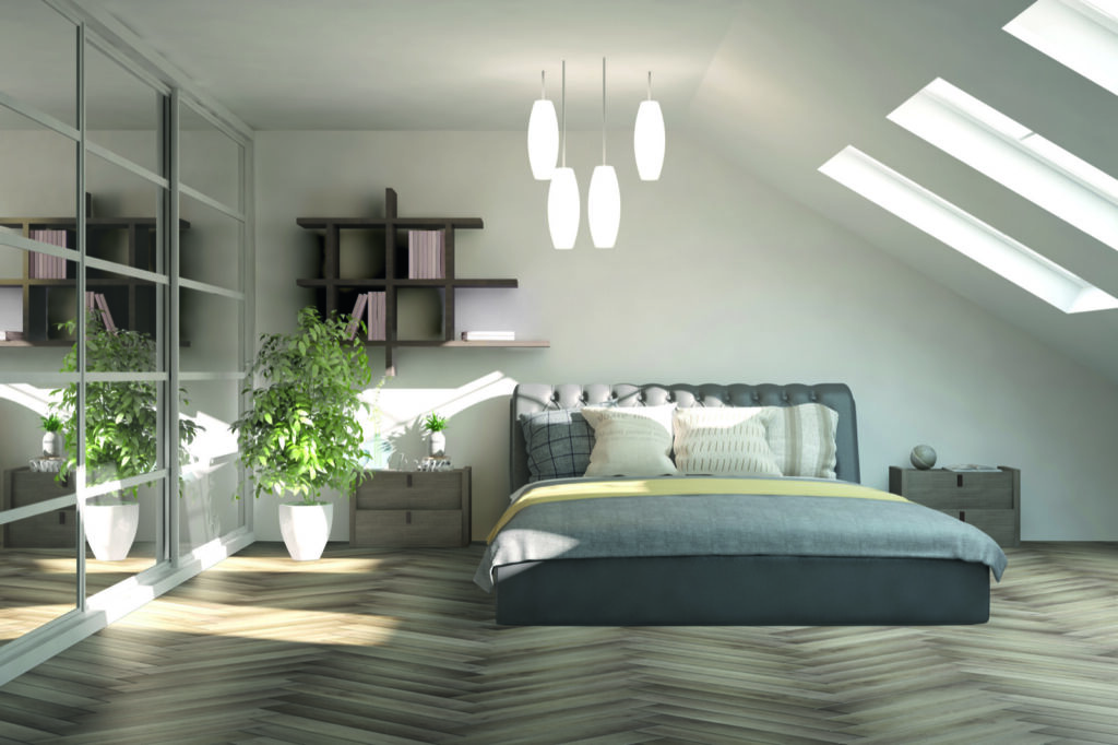 Luvanto Design Misty Elm Contemporary Herringbone