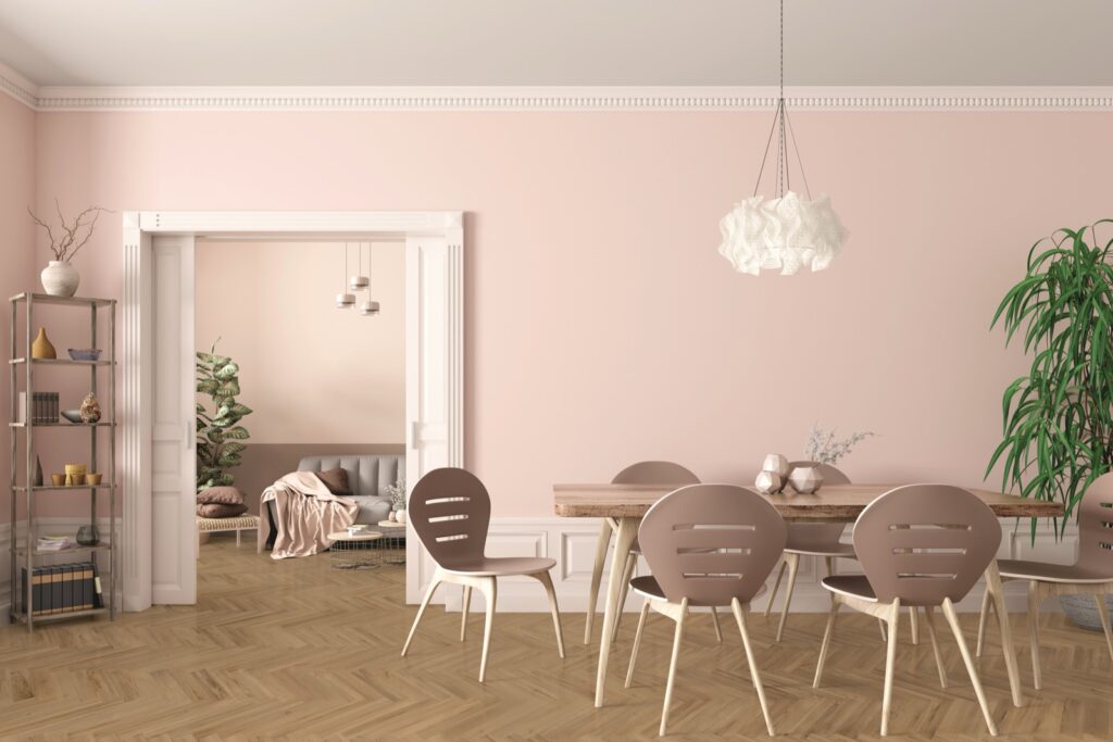 Luvanto Premium Design Golden Oak Herringbone