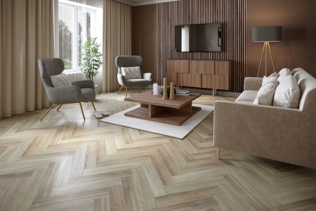 Luvanto Premium Design Norfolk Oak Herringbone