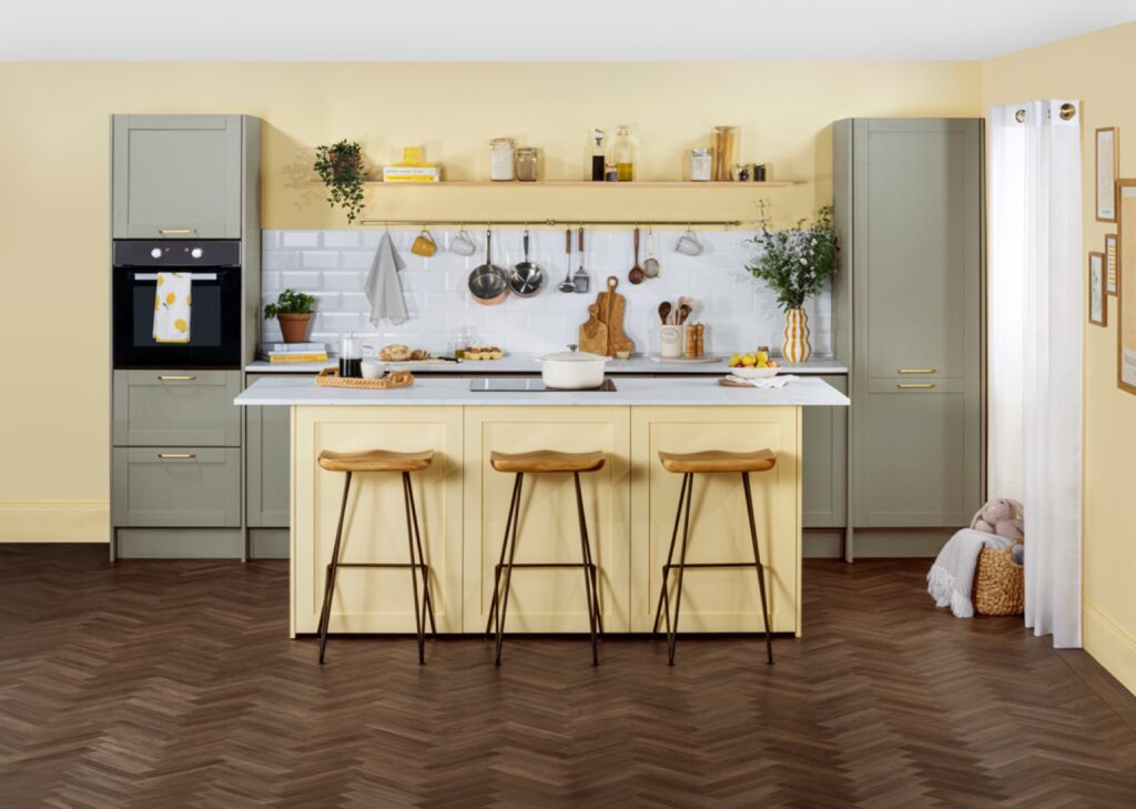 Luvanto Design Cognac Oak Contemporary Herringbone