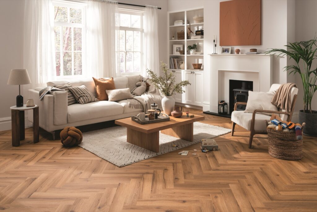 Luvanto Premium Click Plus Old English Oak Herringbone