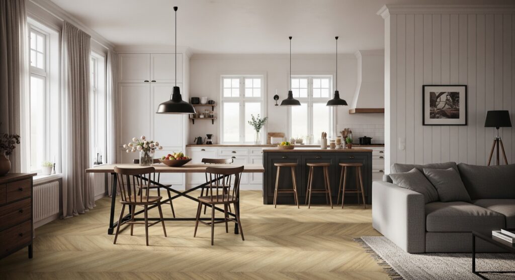 Luvanto Premium Design Norfolk Oak Chevron